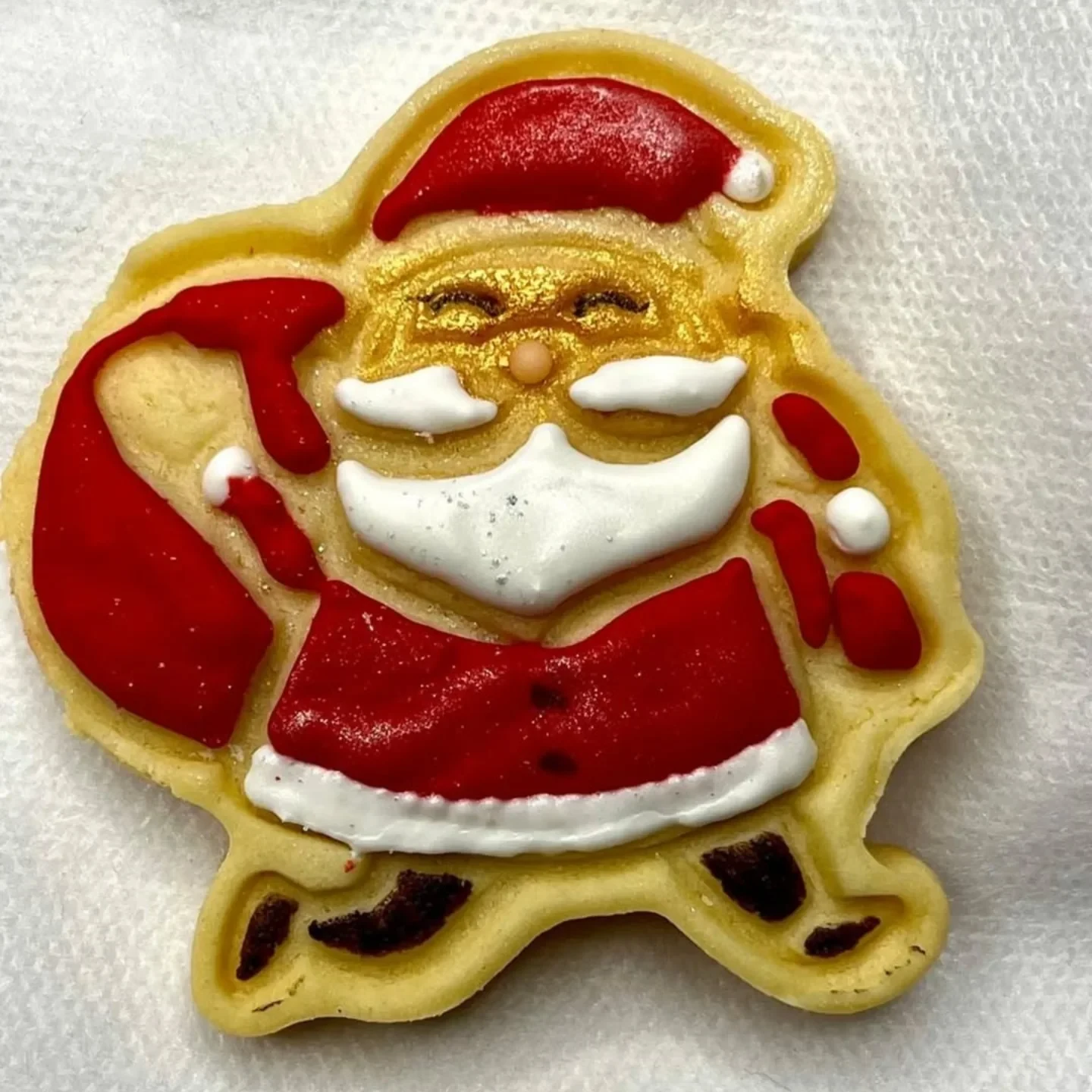 Biscoito natalino — publicação de Doces Divinos Confeitaria