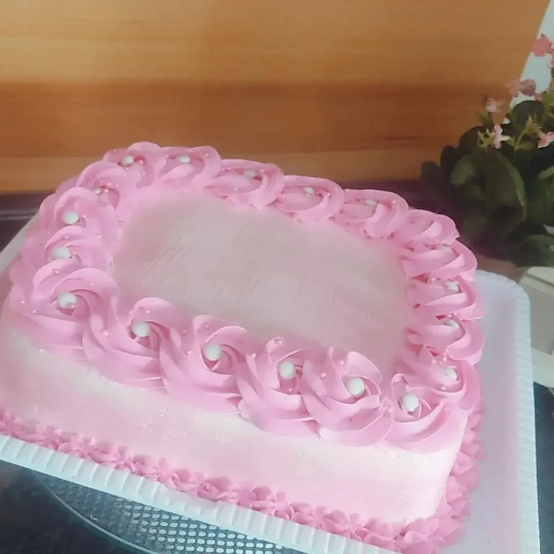 Bolo rosa